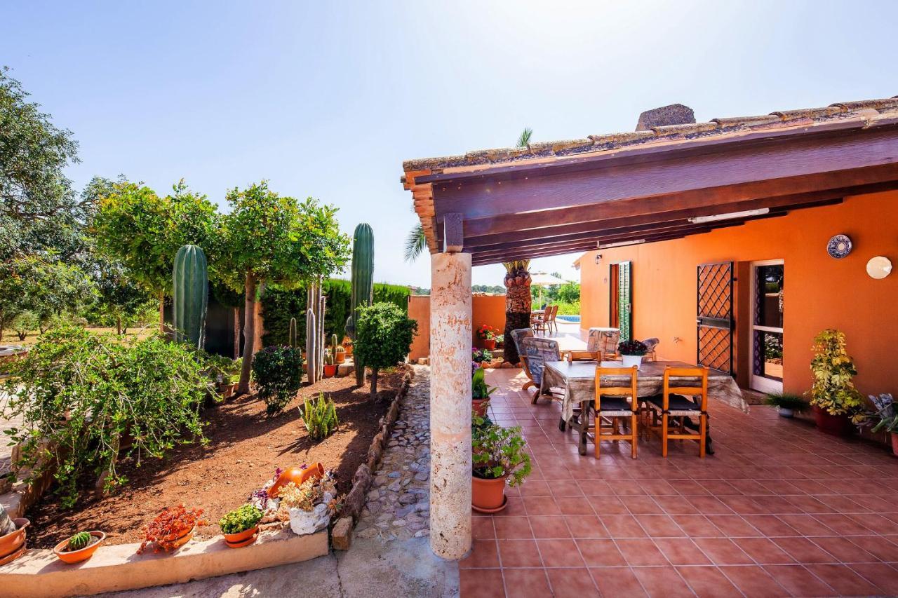Ses Salines Cottage With Private Pool And Barbecue Exterior photo