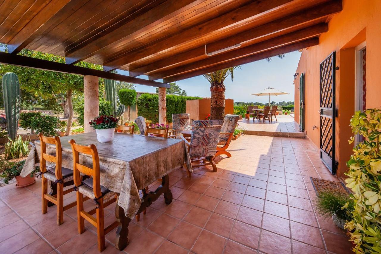 Ses Salines Cottage With Private Pool And Barbecue Exterior photo