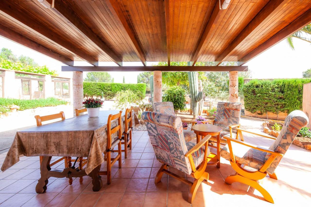 Ses Salines Cottage With Private Pool And Barbecue Exterior photo