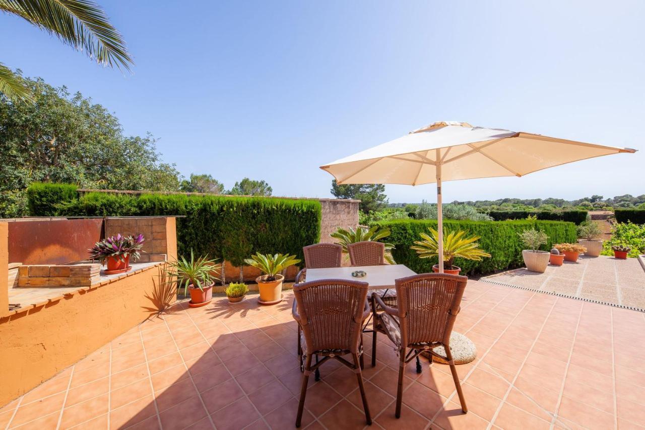 Ses Salines Cottage With Private Pool And Barbecue Exterior photo